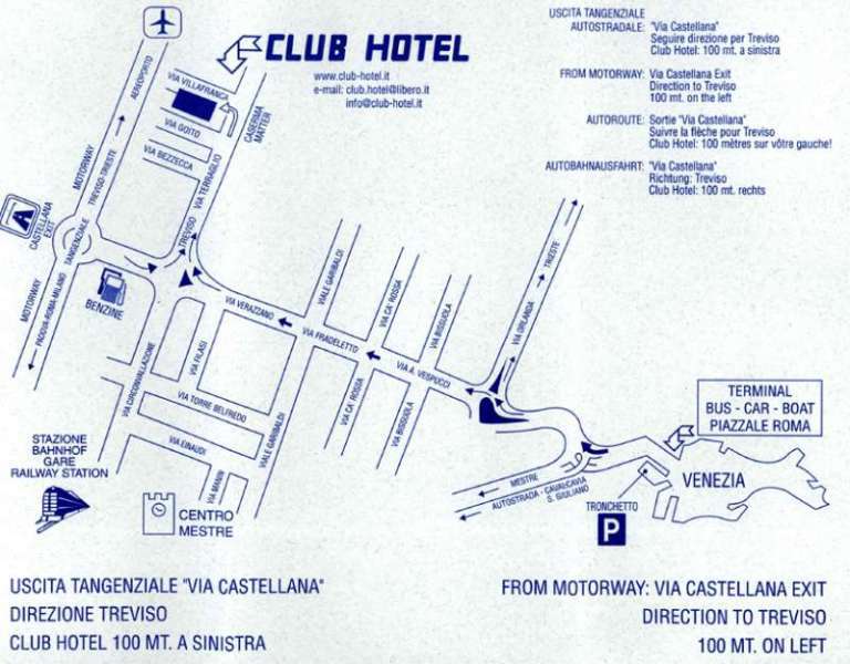 Club Hotel Mestre Esterno foto